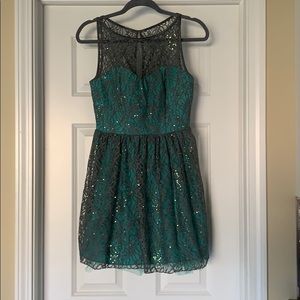 Ruby Rox Lace and Sequin Dress